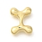 Rack Plating Brass Beads, Balloon Letter, for Personalized Name Necklaces Making, Long-Lasting Plated, Lead Free & Cadmium Free, Real 18K Gold Plated, Letter I, 23x18x7.5mm, Hole: 2mm