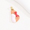 Alloy Enamel Pendants, Letter Charm, Golden, Letter B, 26x14.5x4mm, Hole: 3.5x2.5mm