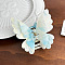Butterfly Acrylic Claw Hair Clips, Hair Accessories for Women & Girls, Light Sky Blue, 62mm