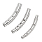 3 Sets 3 Style 304 Stainless Steel Bayonet Clasps, Tube, Stainless Steel Color, 1 set/style