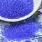 MIYUKI Delica Beads, Cylinder, Japanese Seed Beads, 11/0, (DB1270) Matte Transparent Azure, 1.3x1.6mm, Hole: 0.8mm, about 20000pcs/bag, 100g/bag