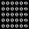 30 Pcs Hollow Glass Globes 12mm, Clear Ball Charms Round Empty Blown Glass Globe Beads Wish Ball Pendants for Jewelry DIY Wind Chime Making