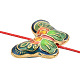 Perlas de esmalte de aleación de estilo chino X-ENAM-L015-34J-G-7