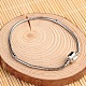 Laiton européen bracelets de style pour la fabrication de bijoux KK-D506-B-1