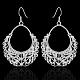 High Quality Teardrop Brass Dangle Earrings EJEW-BB11959-2