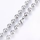304 Stainless Steel Ball Chain Necklaces NJEW-F221-12P-B-2
