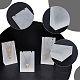Soportes de exhibición de collar de acrílico NDIS-WH0003-005-6
