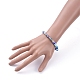 Handmade Polymer Clay Heishi Beads Stretch Bracelets BJEW-JB05300-04-4