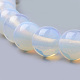 Chapelets de perles d'opalite X-G-S259-48-8mm-3