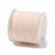 Плетеный шнур из полиэстера длиной 20 м для изготовления украшений. OCOR-G015-04A-25-3