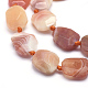 Chapelets de perles en agate naturelle du Botswana G-K223-34B-3