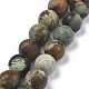 Naturali verde opale perle fili G-K209-04B-10mm-A-1