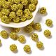 Pave Disco Ball Beads RB-A130-10mm-17-1