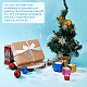 Ahadermaker kit fai da te per la creazione di gioielli con fiocco di neve di Natale DIY-GA0005-28-4