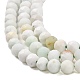 Chapelets de perles en opale vert naturel G-Z035-A02-03D-4