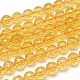 Faceted Round Grade A+ Natural Quartz Crystal Beads Strands G-H1650-8mm-03S-A+-1
