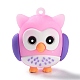 PVC Cartoon Owl Doll Pendants KY-C008-04E-1