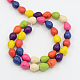 Natural Howlite Beads Strands TURQ-G140-06-3