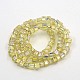 Electroplate Glass Beads Strands EGLA-J036-B-H19-2
