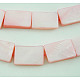 Brins de perles de coquillage naturel teints X-PBB088Y-1