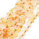 Chapelets de perles de citrine naturelle G-E569-R06-1