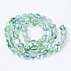 Chapelets de perles en pierre de lune synthétique G-S283-10mm-11A-2