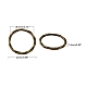 Tibetan Style Linking Rings PALLOY-A017-AB-FF-2