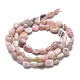 Chapelets de perles en opale rose naturelle X-G-O186-A-11-3