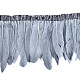 Accessoires de costume en tissu de plumes d'oie à la mode FIND-Q040-05L-01-3