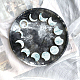 Gorgecraft DIY Silicone Moon Star Tarot Card Tray Round Molds Kits DIY-GF0002-24-6