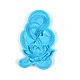 DIY Snake & Lotus Wall Decoration Silicone Molds SNAK-PW0001-20B-2
