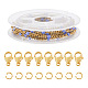 Pandahall DIY Chain Bracelet Necklace Making Kit DIY-TA0006-23-1