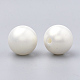 Perles acryliques de style peint par pulvérisation MACR-T010-10mm-08-2