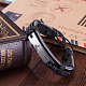 Unisex Trendy Leather Cord Bracelets BJEW-BB15547-B-6