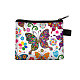 Butterfly Pattern Polyester Clutch Bags PAAG-PW0016-16A-1