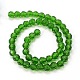 Faceted Glass Round Beads Strands X-GF6mmC18-2