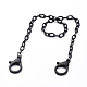Collares personalizados de cadena de cable de plástico abs NJEW-JN02850-02-1