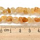 Fili di perline di giada gialla naturale primaverile G-F465-54-5