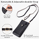 WADORN PU Leather Small Crossbody Bag Cell Phone Case Wallet AJEW-WH0304-70-7