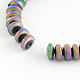 Electroplate Non-magnetic Synthetic Hematite Beads Strands G-R210-M-2