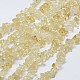 Chapelets de perles de citrine naturelle X-G-F328-13-1