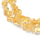 Chapelets de perles de citrine naturelle X-G-P332-51-3