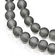 Chapelets de perles en verre transparent GLAA-S031-4mm-12-3