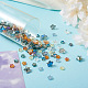 Spritewelry 210pcs 12 perles de verre de style galvanoplastie EGLA-SW0001-03-8