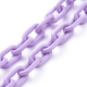 Colliers de chaîne de câble en plastique ABS personnalisés NJEW-JN02849-04-3