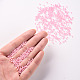 11/0 Grade A Transparent Glass Seed Beads X-SEED-N001-F-254-4