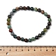 Natürliche Indische Achat Perlen Stretch-Armbänder&nbsp;BJEW-K212-A-010-3