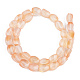 Chapelets de perles d'agate naturelle G-S359-129-2