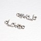Antique Silver Tibetan Style Love Links for Valentine's Day Jewelry X-EBB022Y-NF-1