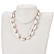 Perlenketten aus Kaurimuschel NJEW-JN02293-5